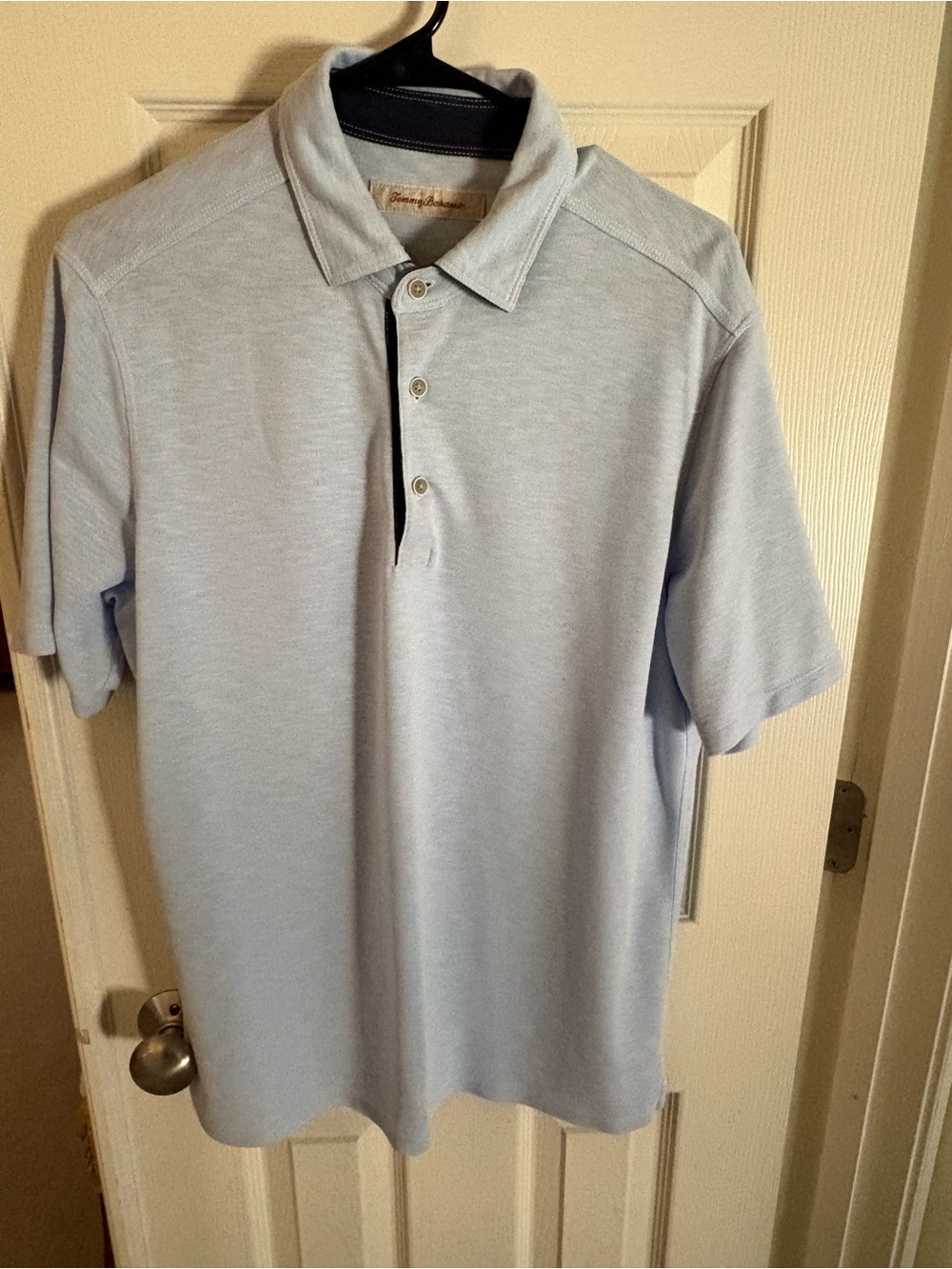 Tommy Bahama Light Blue Short Sleeve Polo